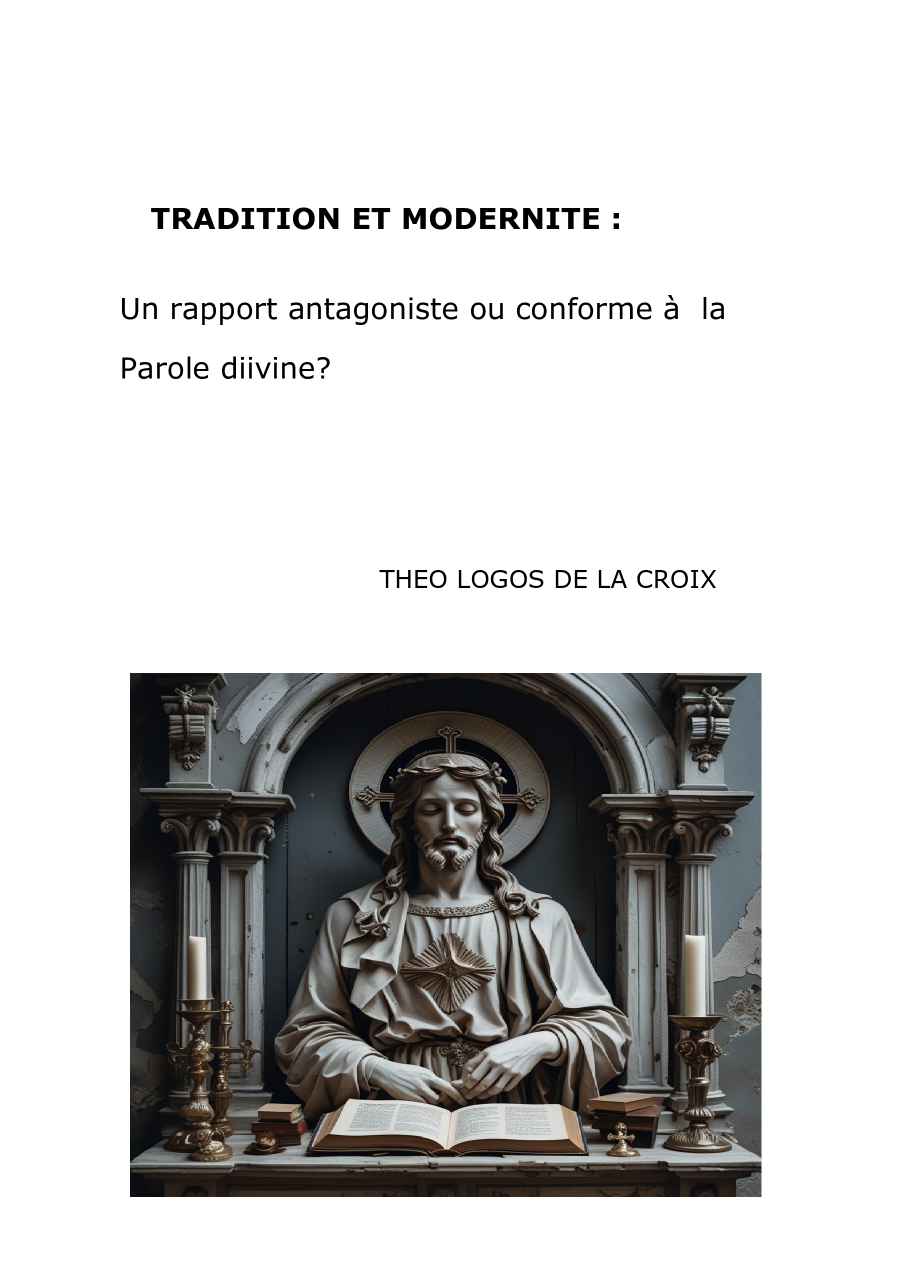 Tradition et modernité