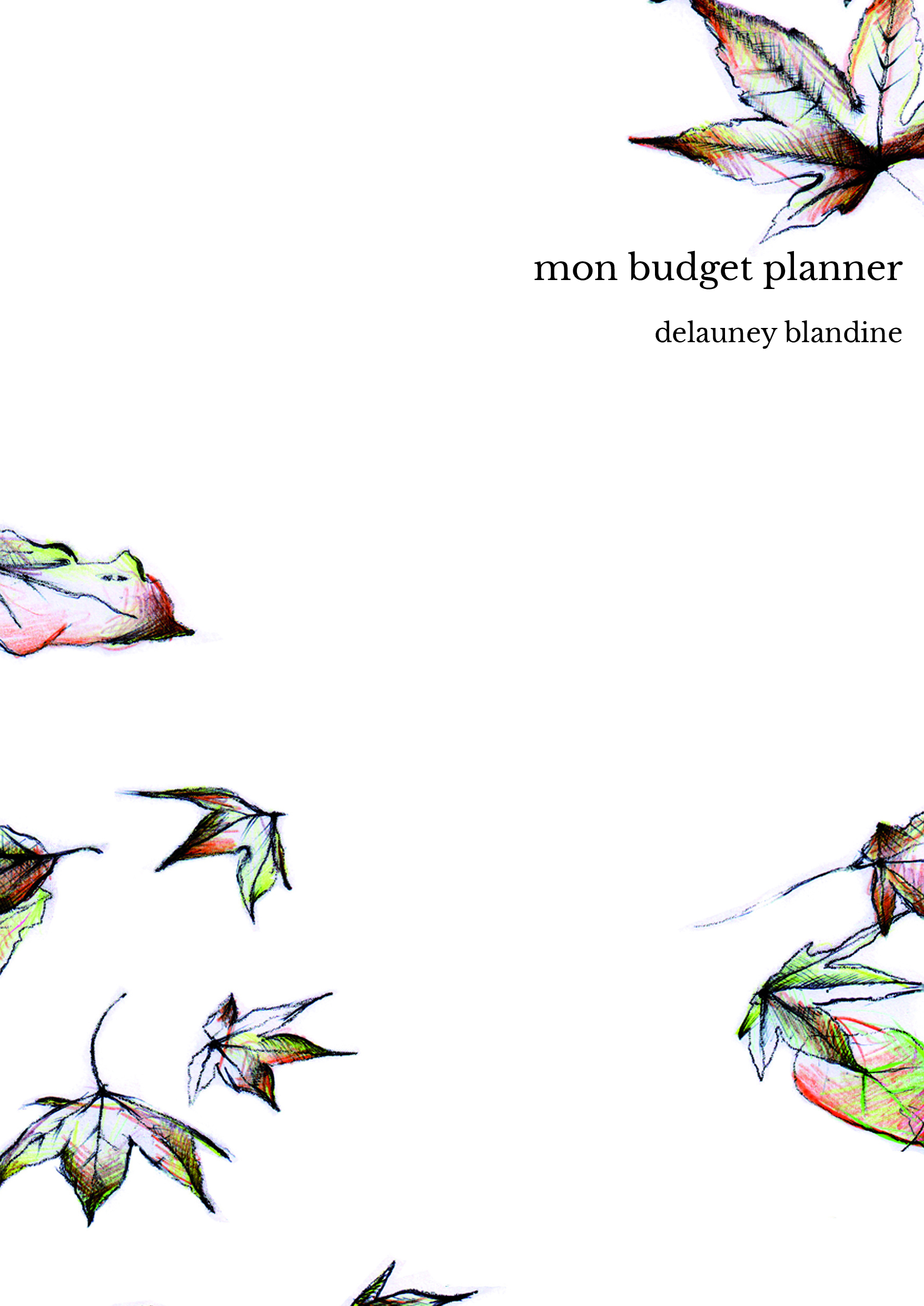 mon budget planner