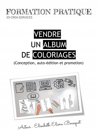 VENDRE UN ALBUM DE COLORIAGES