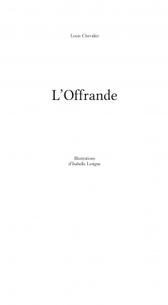 L'Offrande