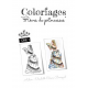 COLORIAGES RÊVES DE PRINCESSES - 1