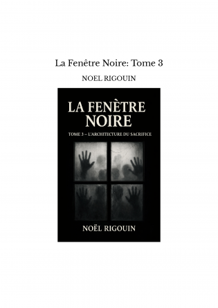 La Fenêtre Noire: Tome 3