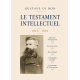Le Testament intellectuel (5 livres)