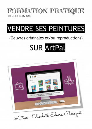 VENDRE SES PEINTURES SUR ARTPAL