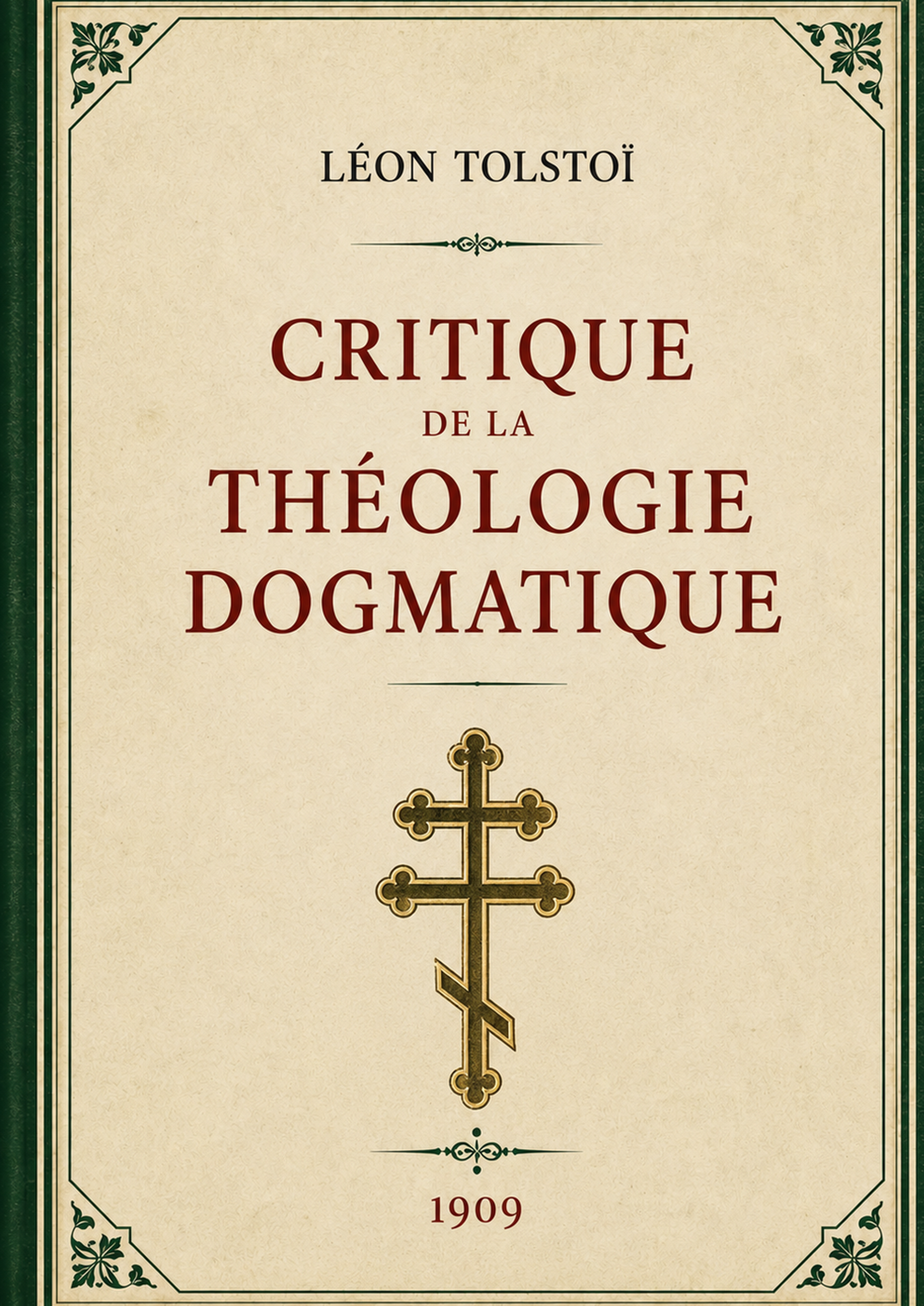Critique de la théologie dogmatique
