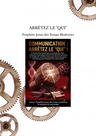 ARRÊTEZ LE "QUI"