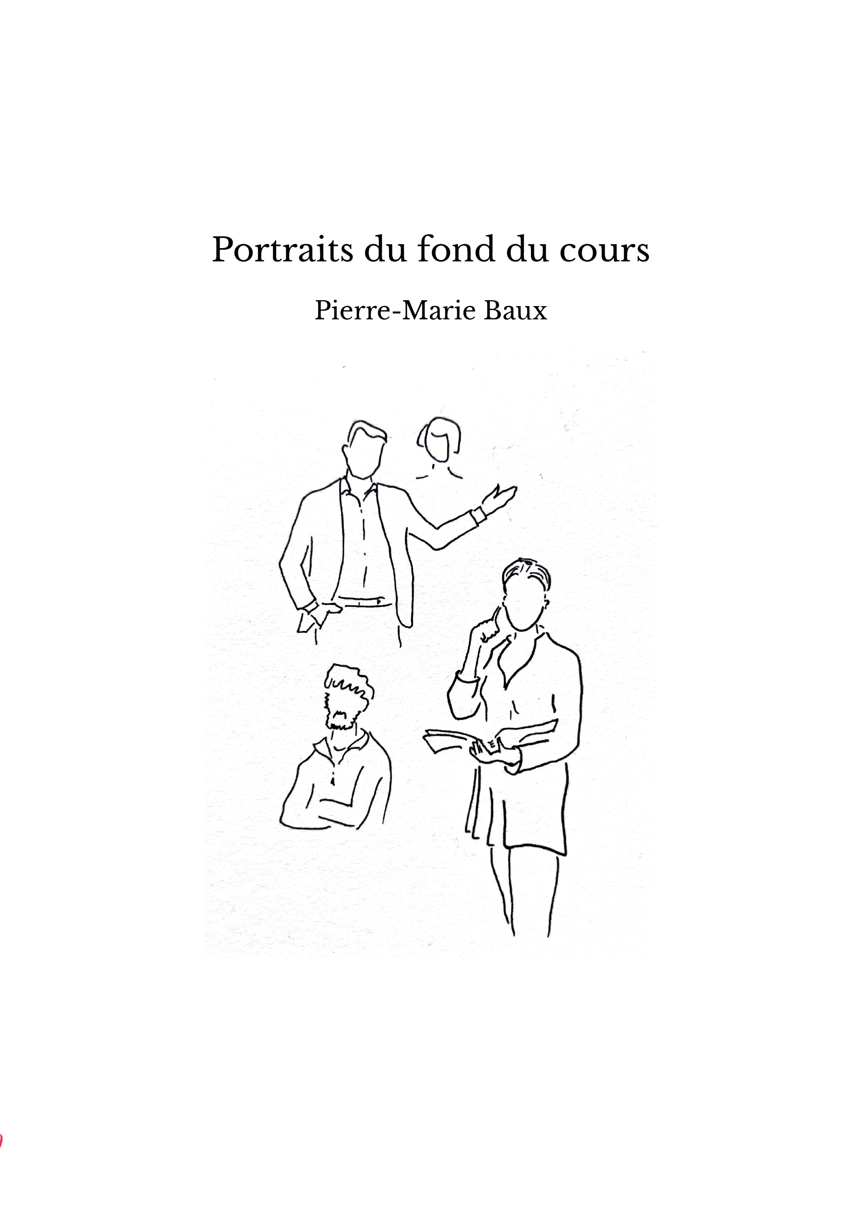 Portraits du fond du cours