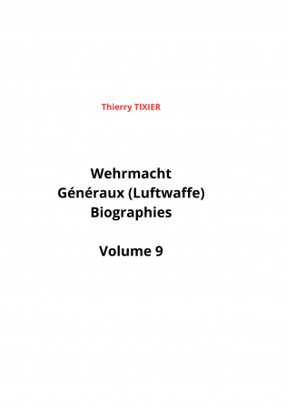 Wehrmacht - Généraux Luftwaffe