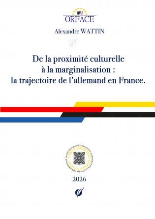 La trajectoire de l’allemand en France