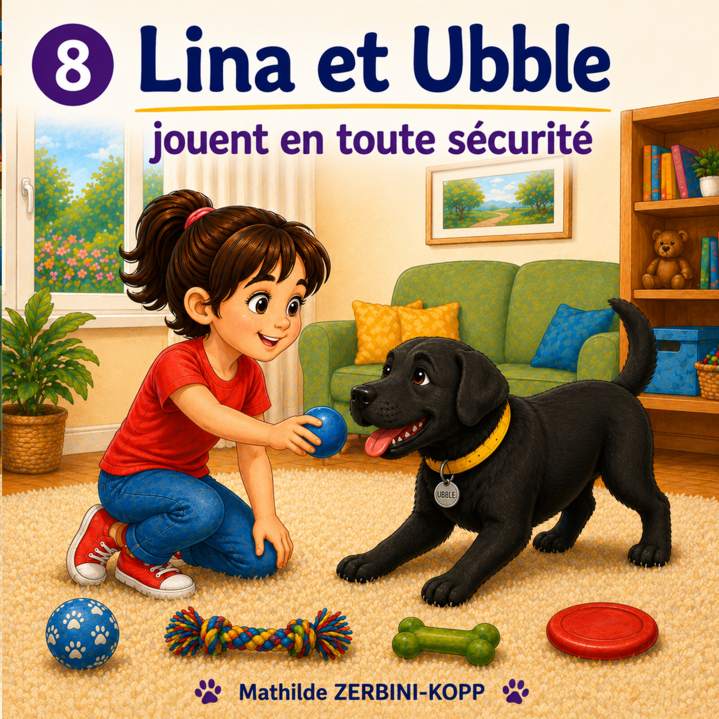 Lina et Ubble jouent en toute sécurité
