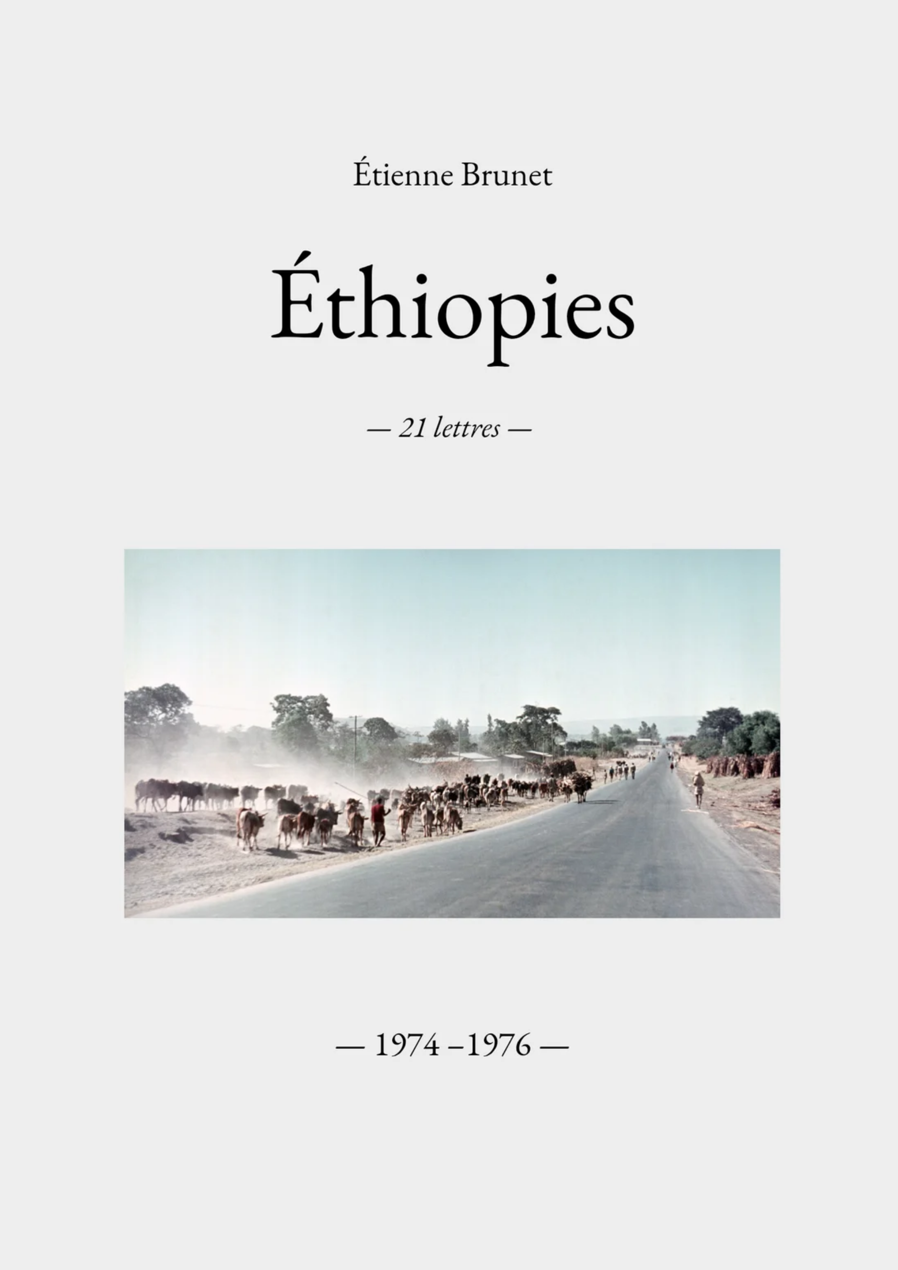 Ethiopies 21 lettres 1974 - 1976