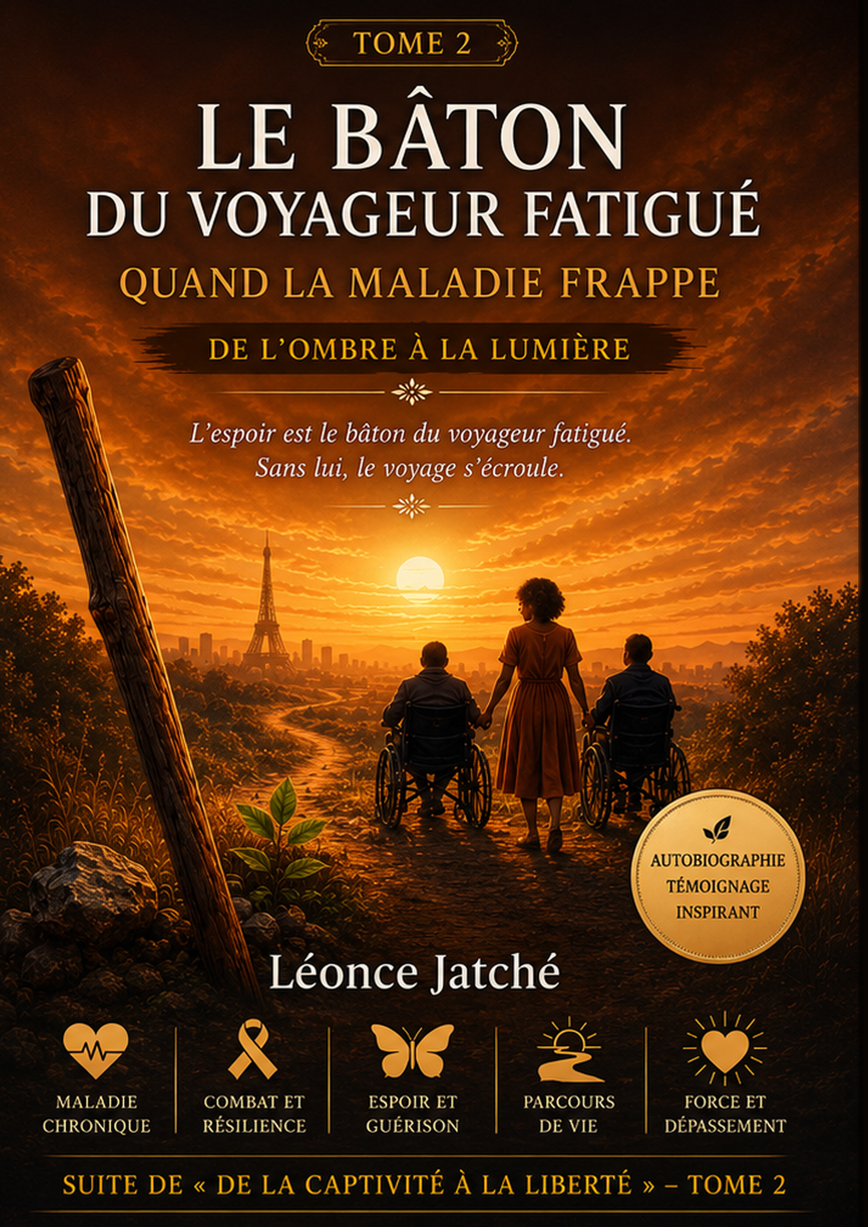 le Baton du voyageur fatigue