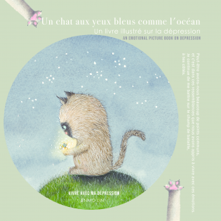 Un chat aux yeux bleus comme l'océan
