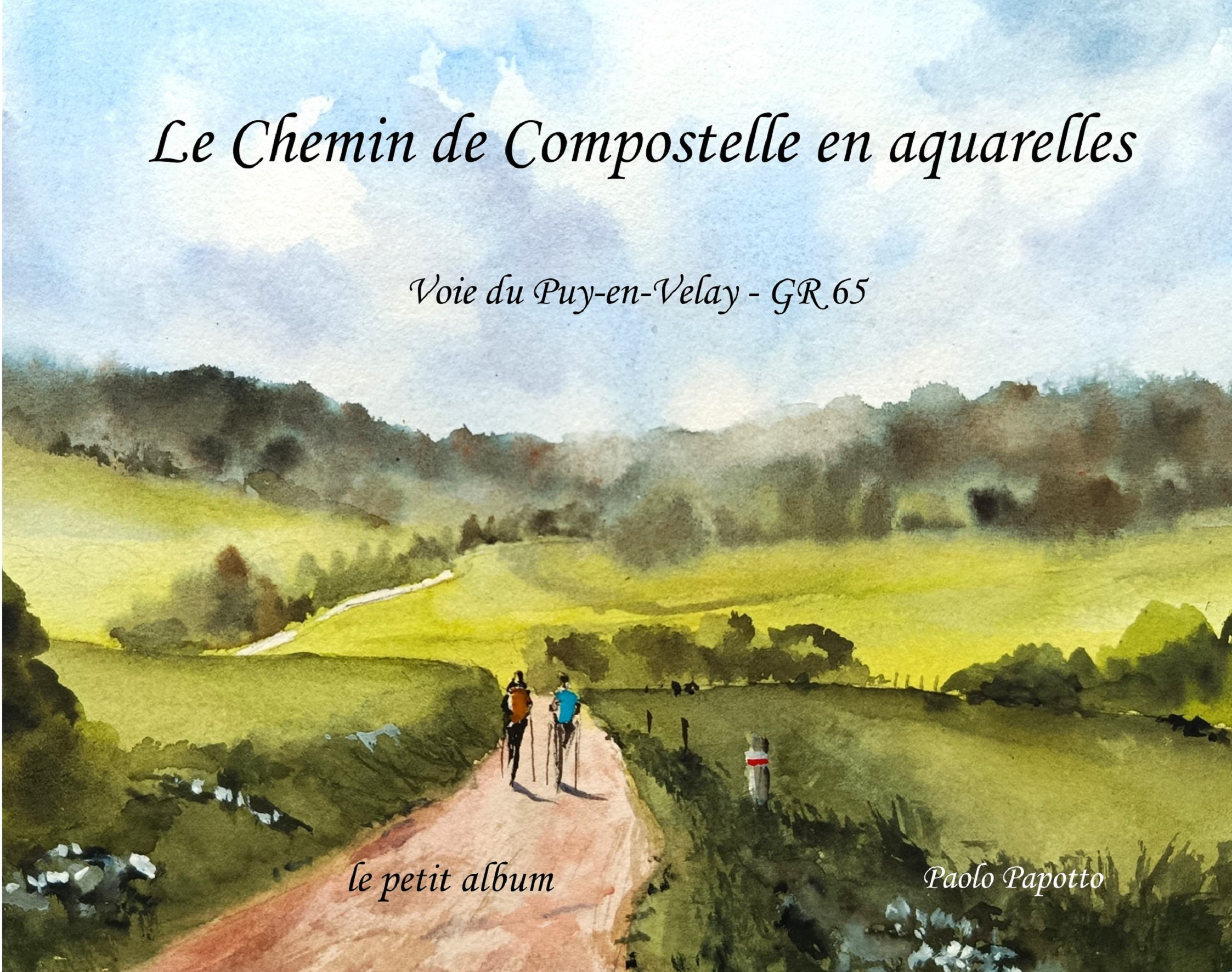 Le Chemin de Compostelle en aquarelles