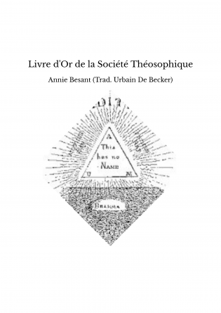Livre d'Or de la Société Théosophique