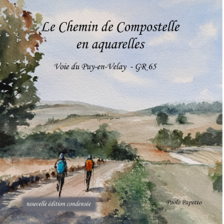 Le Chemin de Compostelle en aquareles