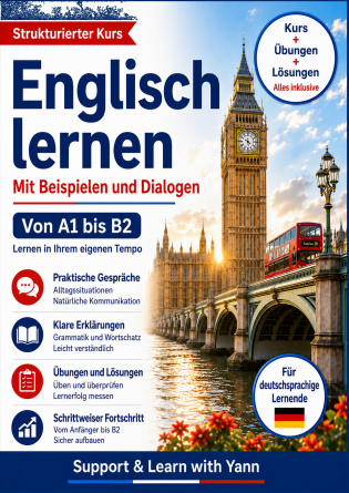Englisch lernen: Von A1 bis B2