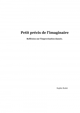 Petit précis de l'imaginaire