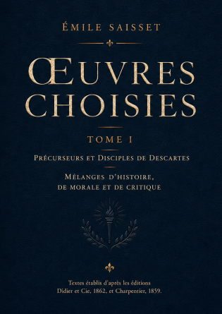 Œuvres choisies tome 1