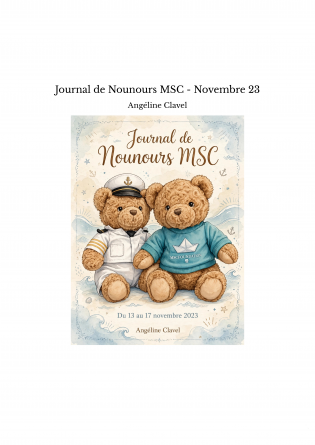 Journal de Nounours MSC - Novembre 23