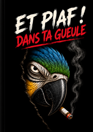 Et piaf ! dans ta geule !