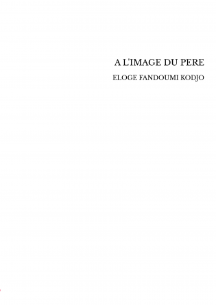 A L'IMAGE DU PERE