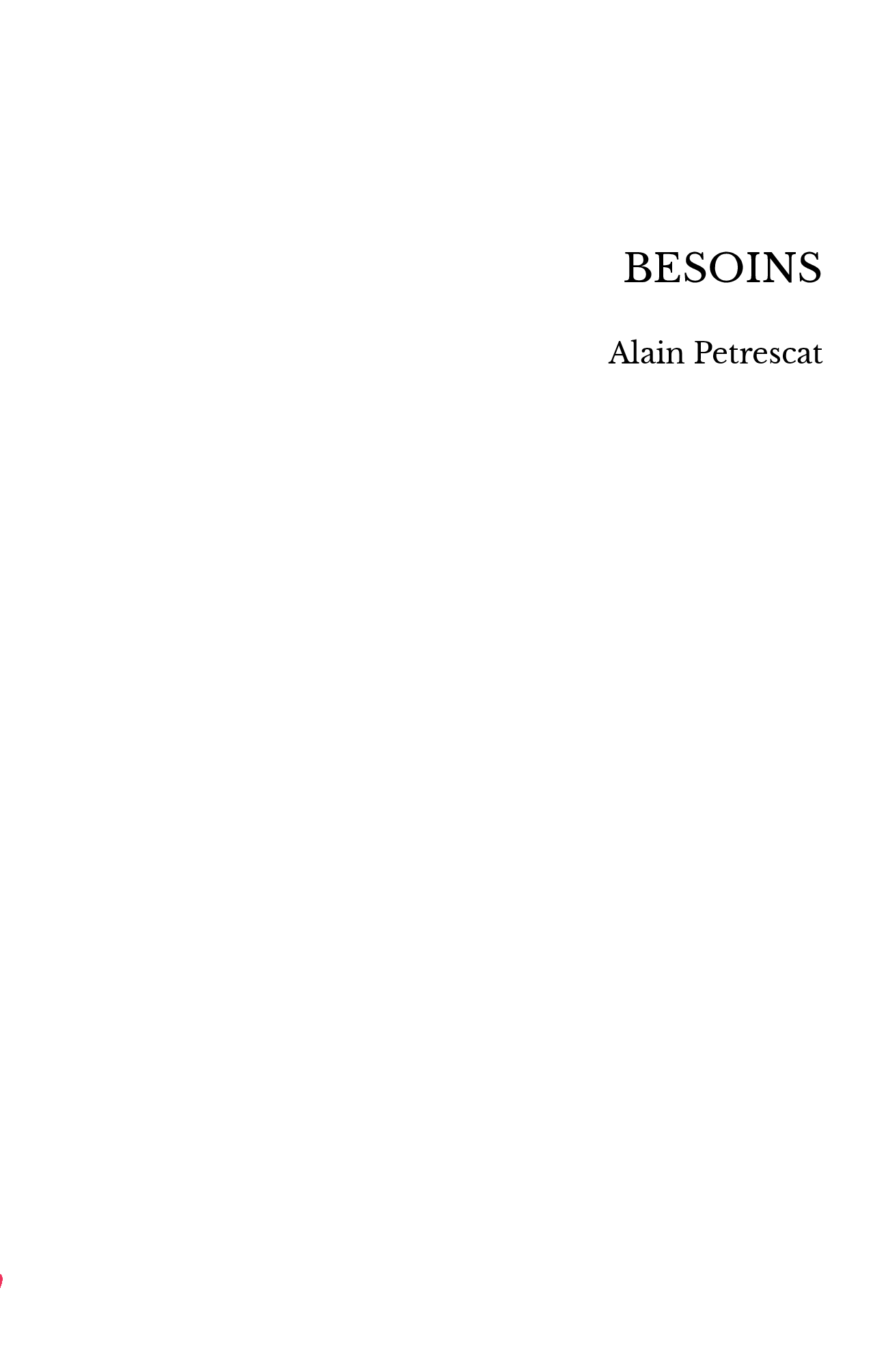 BESOINS