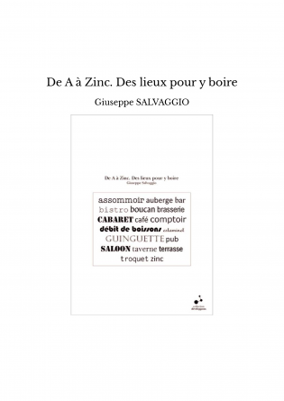 De A à Zinc. Des lieux pour y boire