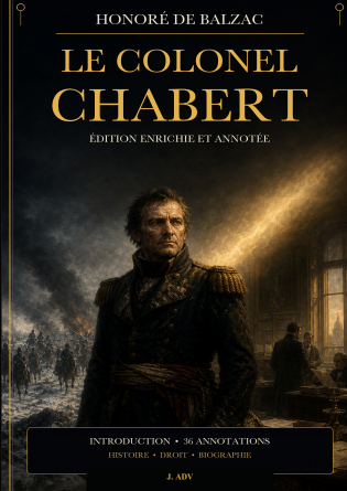 Le Colonel Chabert — Annoté