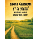 CARNET D'AUTONOMIE ET DE LIBERTE