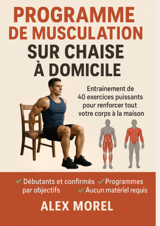 Musculation sur chaise à domicile