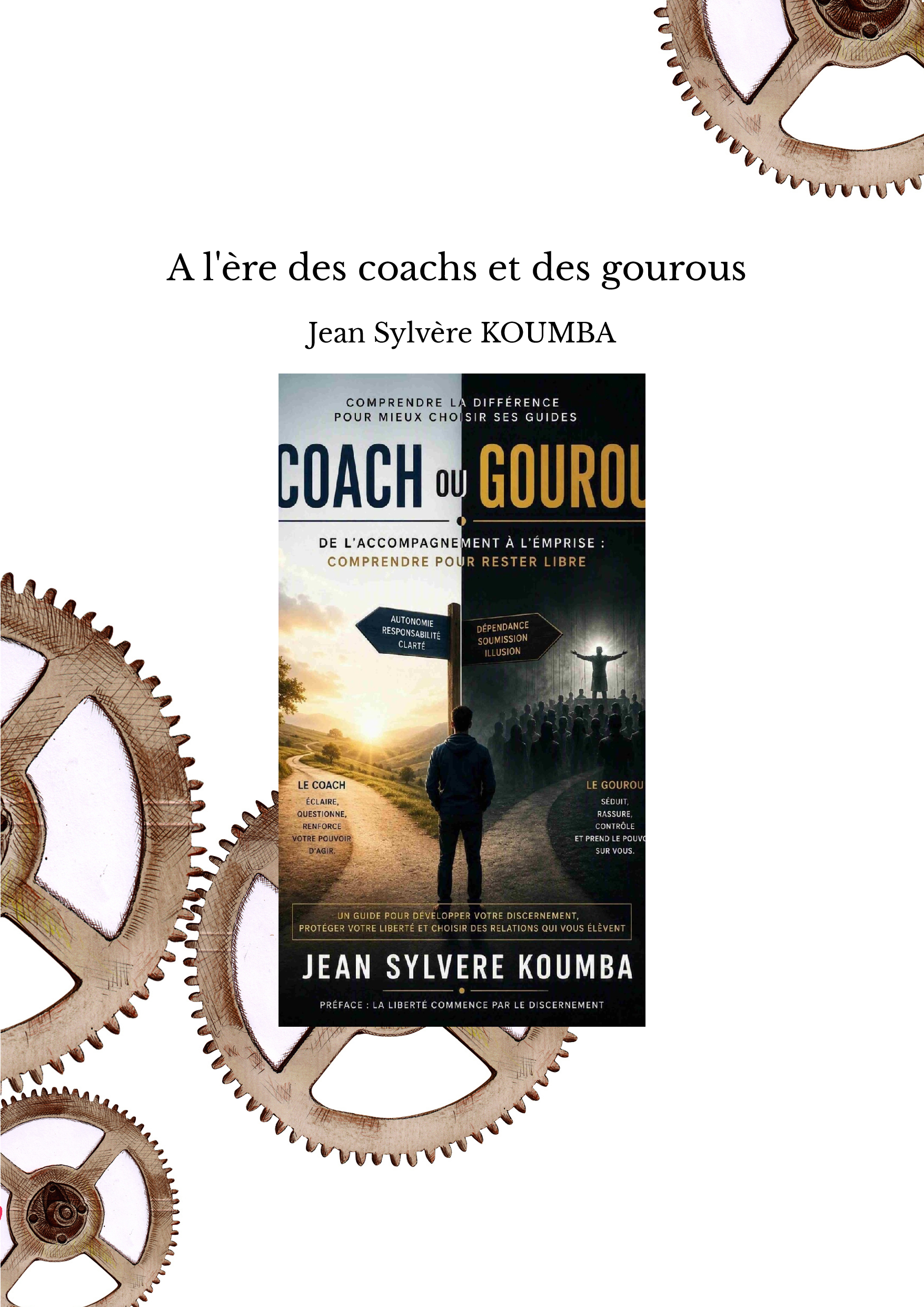 A l'ère des coachs et des gourous 