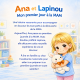 Ana et Lapinou. Premier jour à la MAM 
