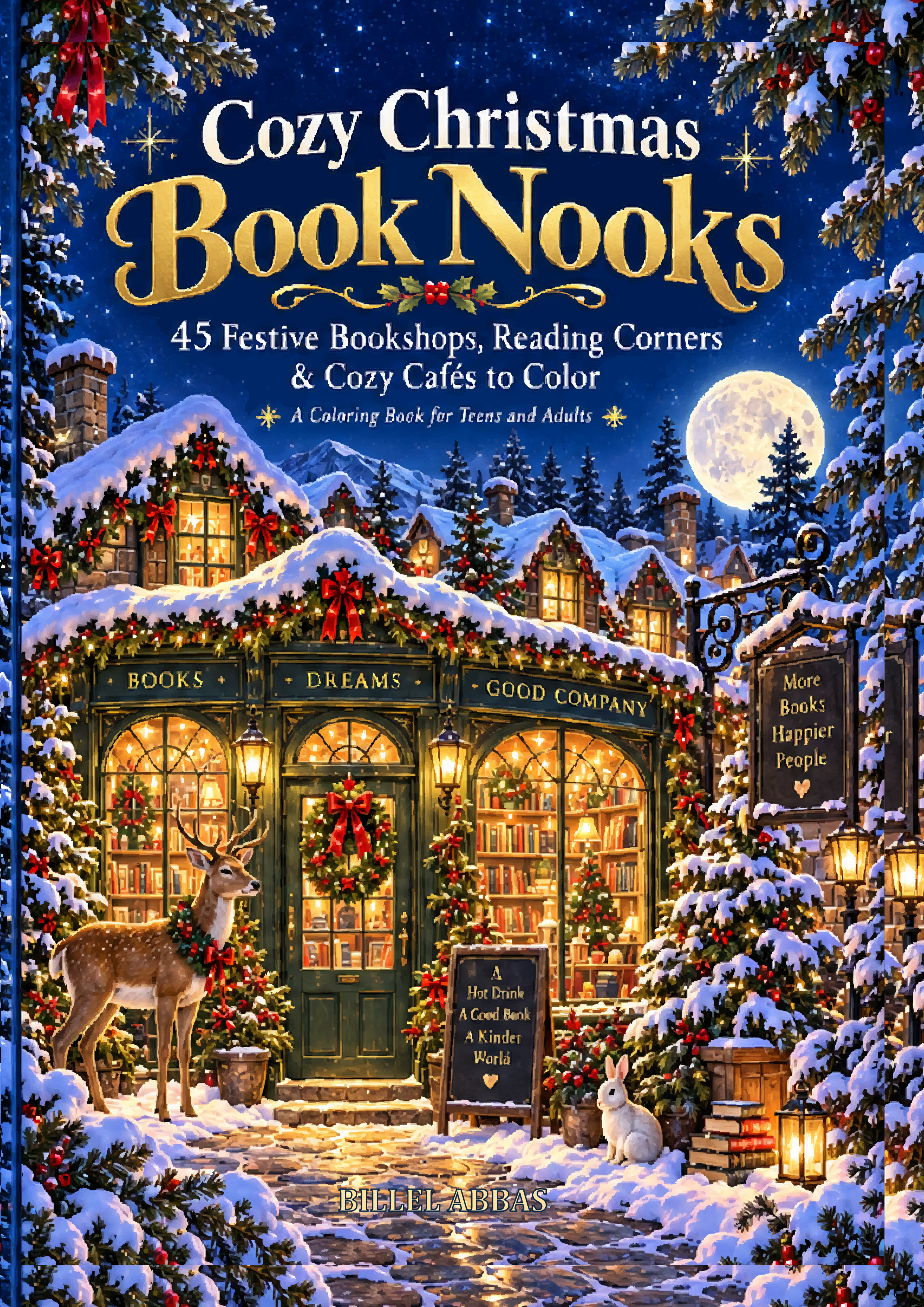 Cozy Christmas Book Nooks