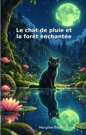 Le chat de pluie et la forêt enchantée