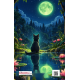 Le chat de pluie et la forêt enchantée