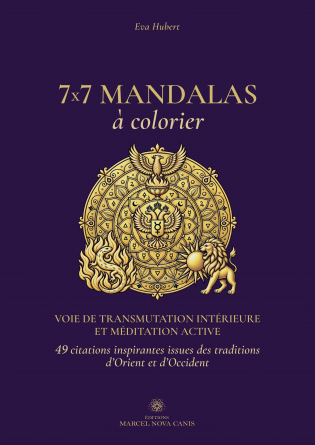 7x7 MANDALAS à colorier