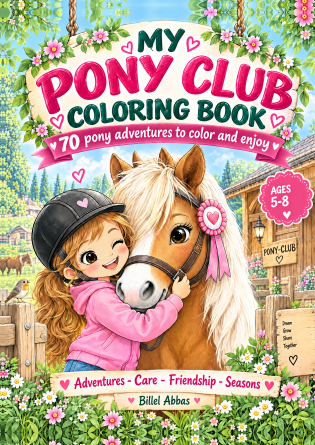 My Pony Club Coloring Book