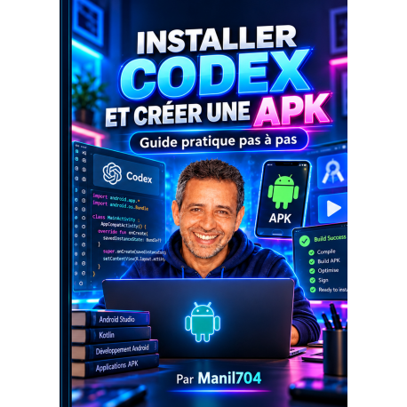 Couverture de Installer Codex et créer une APK