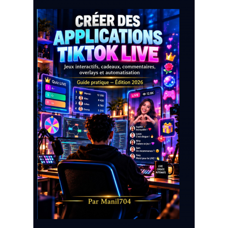Couverture de Créer des applications TikTok LIVE