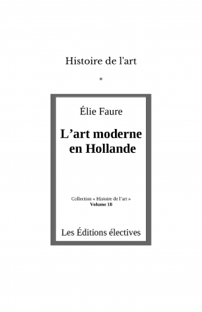 Histoire de l'art