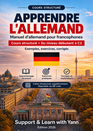 leçon d'allemand pour francophone
