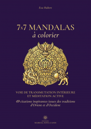 7x7 MANDALAS à colorier