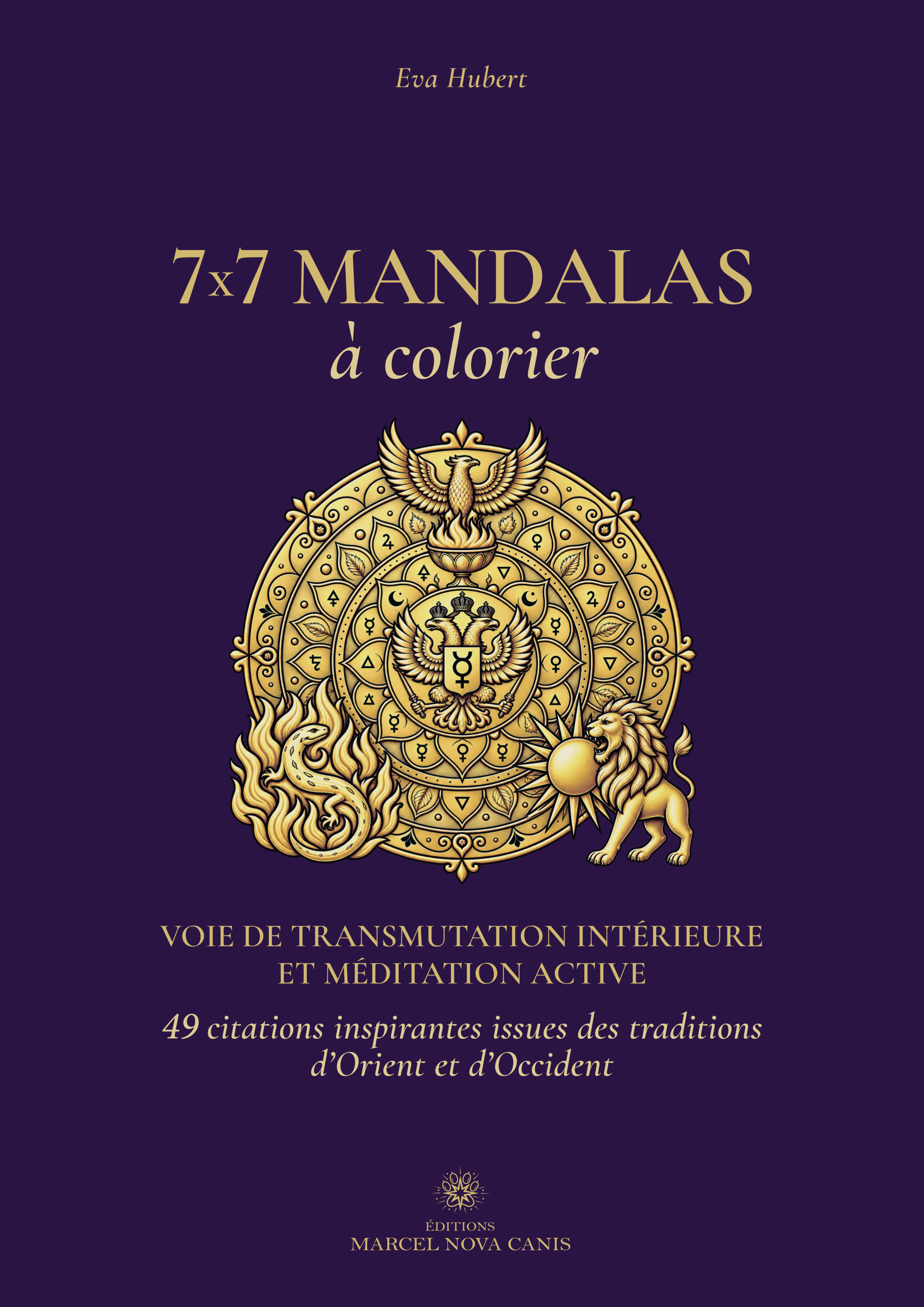 7x7 MANDALAS à colorier