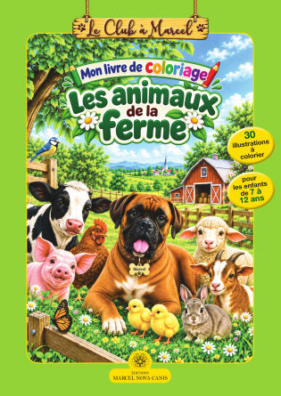 Les animaux de la ferme - coloriage