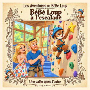 BéBé Loup à l’escalade