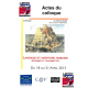 Actes du colloque