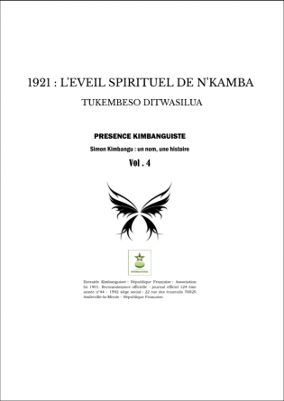 1921 : L'EVEIL SPIRITUEL DE N'KAMBA 