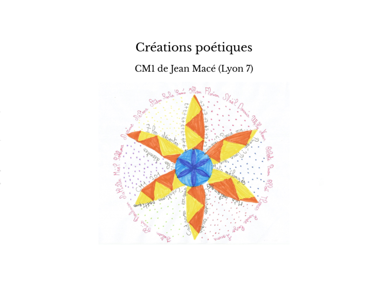 Créations poétiques