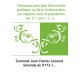 Nouveaux principes d'économie politique, ou De la richesse dans ses rapports avec la population. vol. 2 / , par J.-C.-L. Simonde